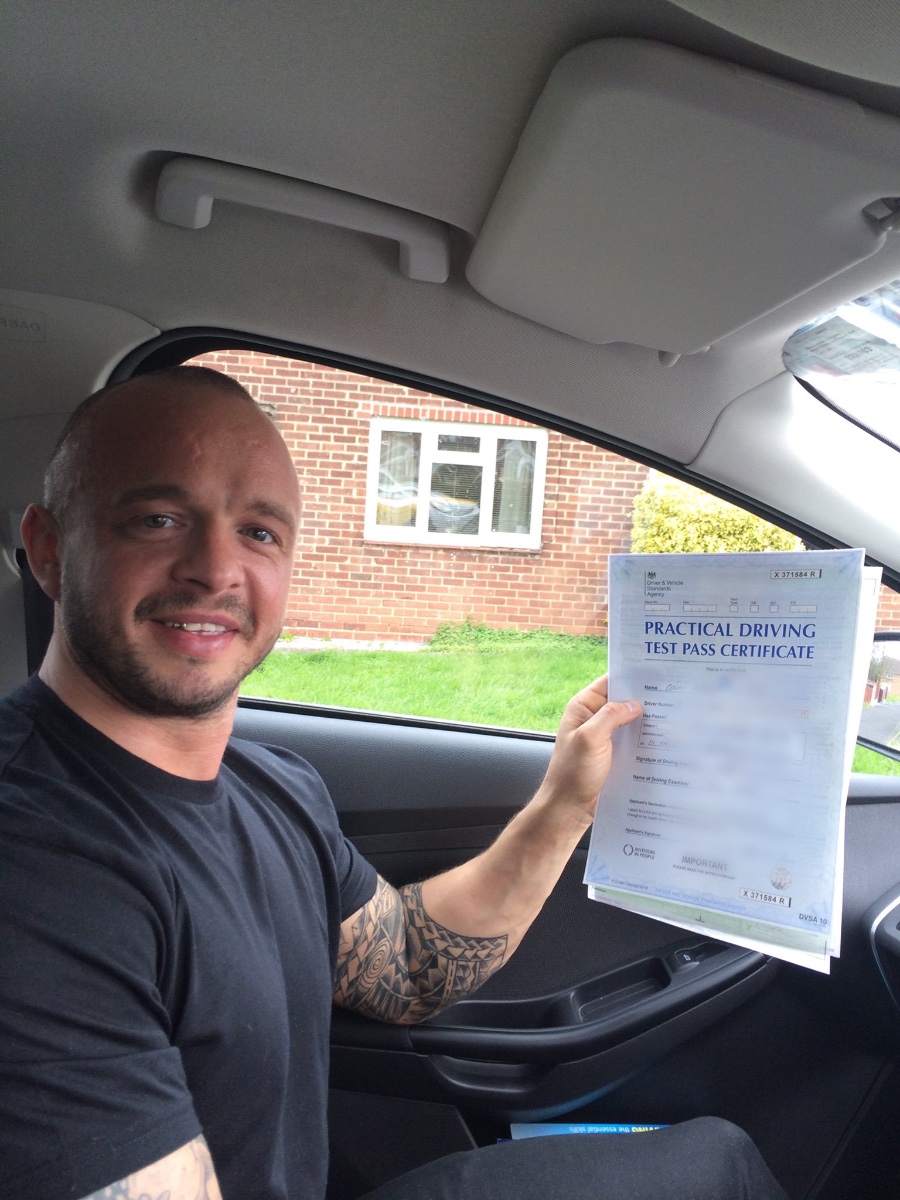 Well Done Colin Ryan, great result passing at Burton this morning. Enjoy being back on the road again and stay safe. It's been a pleasure sir 