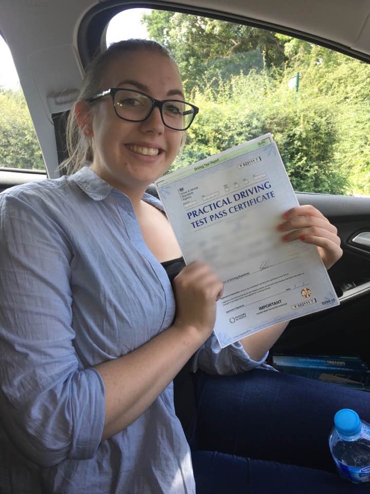 The smile say it all ? Congratulations to Stacey Hartman who passed her driving test at Burton this afternoon. Great result, well driven even though you couldn't believe it ?. Enjoy your new freedom and look forward to seeing you for some Motorway work.