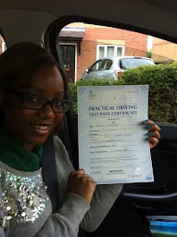 Congratulations Tendai on a great result at Loughborough this morning. It's been fun hope to see you soon for Pass plus 