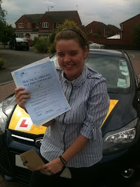 Well done Emma Casey, really proud of you. A great result with just one fault and some really great comments from the examiner.