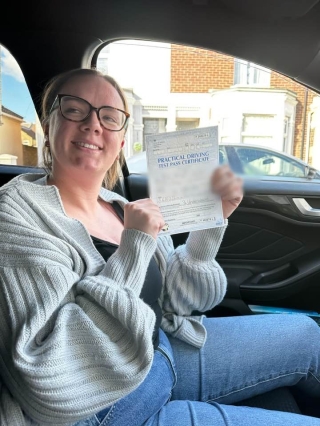 Congratulations to Abigail, passing her test this afternoon with just 3 driver faults. Fantastic result ? stay safe, enjoy the open road and thanks for the card and chocolate ?