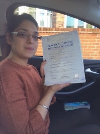 Another great result 3 tests and all 3 successful. Great start to 2014. Congratulations Kieran enjoy the open road and hope to see you for pass plus.