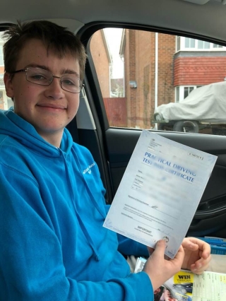 Huge congrats to Jj Withey on passing his test, first attempt at Alvaston Derby. Stay safe bud, see you Thursday for Motorway 