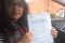 Congratulations to Regina Cerbo on passing her driving test this afternoon at Burton upon Trent at the first attempt and just two driver faults. Really pleased for you especially as you have had to wait so long, firstly due to a long waiting time for available dates and then the cancellation due to an examiner being ill. Enjoyed helping you on your journey, wish you all the best for the future and hope you have a great Xmas.