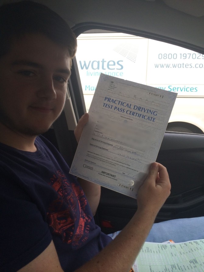 Another test and another great first time pass at Loughborough this afternoon. Well done Draton Clifford enjoy the freedom top drive bud, stay safe 