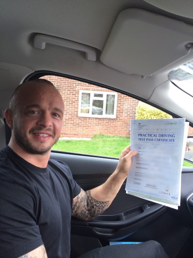 Well Done Colin Ryan, great result passing at Burton this morning. Enjoy being back on the road again and stay safe. It's been a pleasure sir 