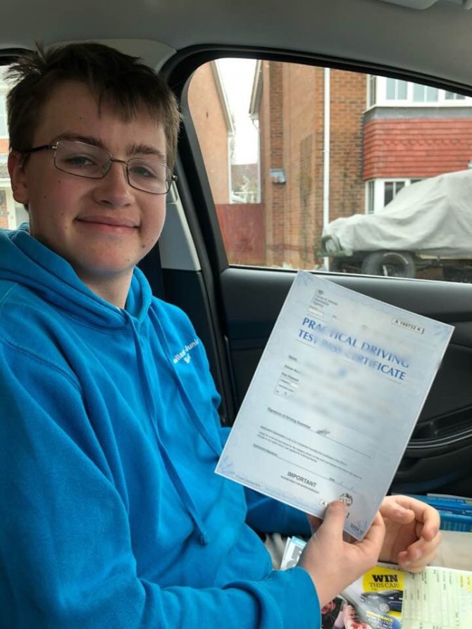 Huge congrats to Jj Withey on passing his test, first attempt at Alvaston Derby. Stay safe bud, see you Thursday for Motorway