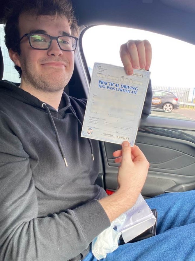 Huge congratulations to Cameron who passed first attempt. Stay safe buddy, will miss our Monday mornings ?