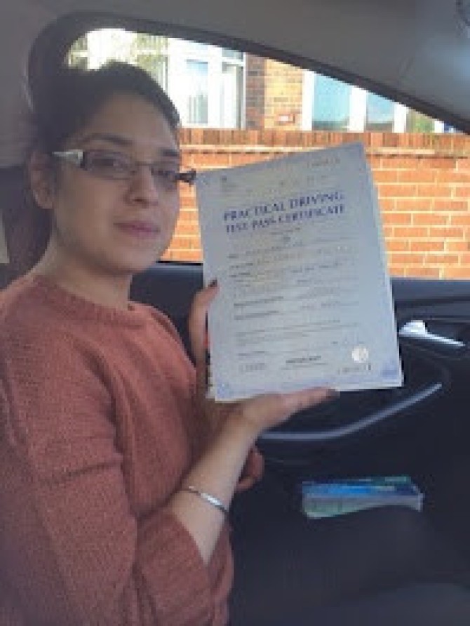 Another great result 3 tests and all 3 successful. Great start to 2014. Congratulations Kieran enjoy the open road and hope to see you for pass plus.