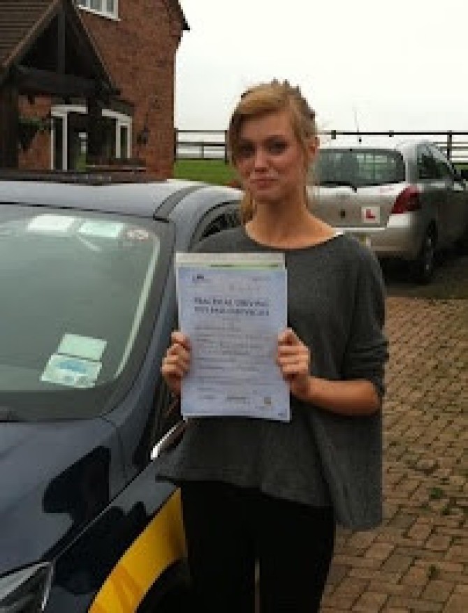 Congratulations Alex on passing your Driving Test, proud of you enjoy the open road and good luck for the future.